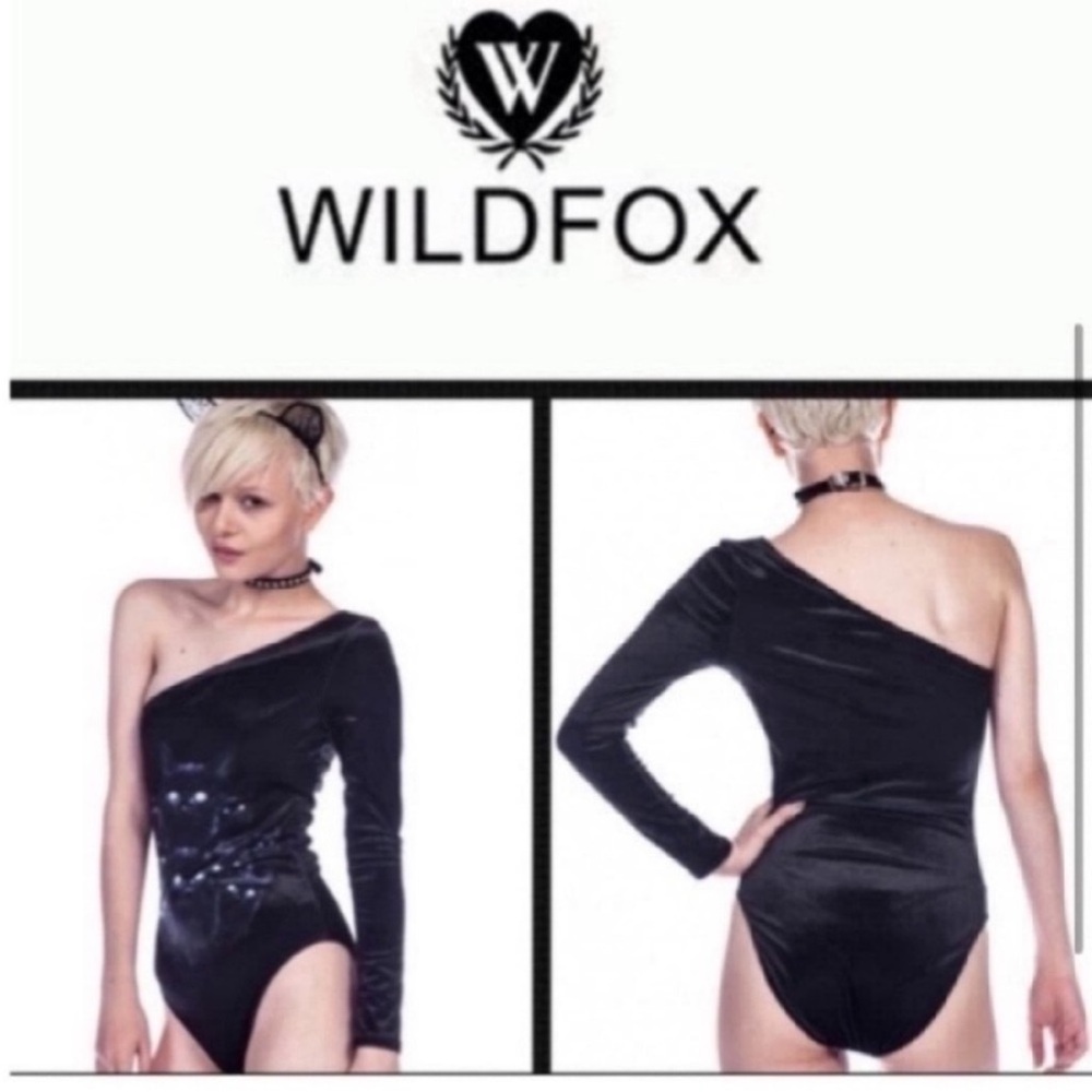 Wildfox Cat Bodysuit Size Small wildfox bodysuit black bodysuit cat bodysuit